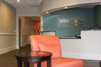 About Vitalabs The Vitalabs lobby.